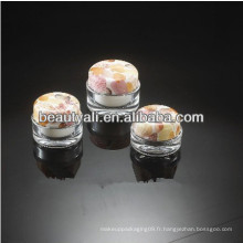 15ml 30ml 50ml 100ml Double Wall Luxury Round Acrylic Cosmetic Jar
